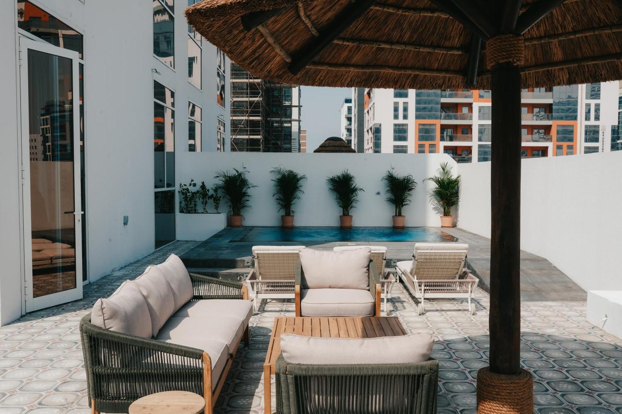 Shada Hotel Jumeirah Garden Дубай Экстерьер фото